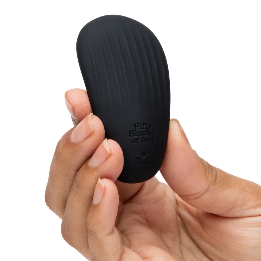 Fifty Shades of Grey Sensation - kompaktowy masażer punktowy USB, czarny — zdjęcie 4