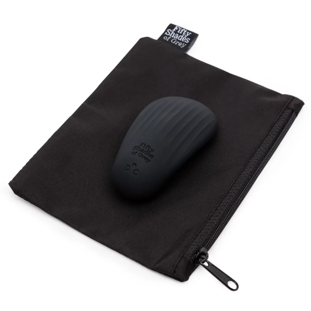 Fifty Shades of Grey Sensation - kompaktowy masażer punktowy USB, czarny — zdjęcie 5