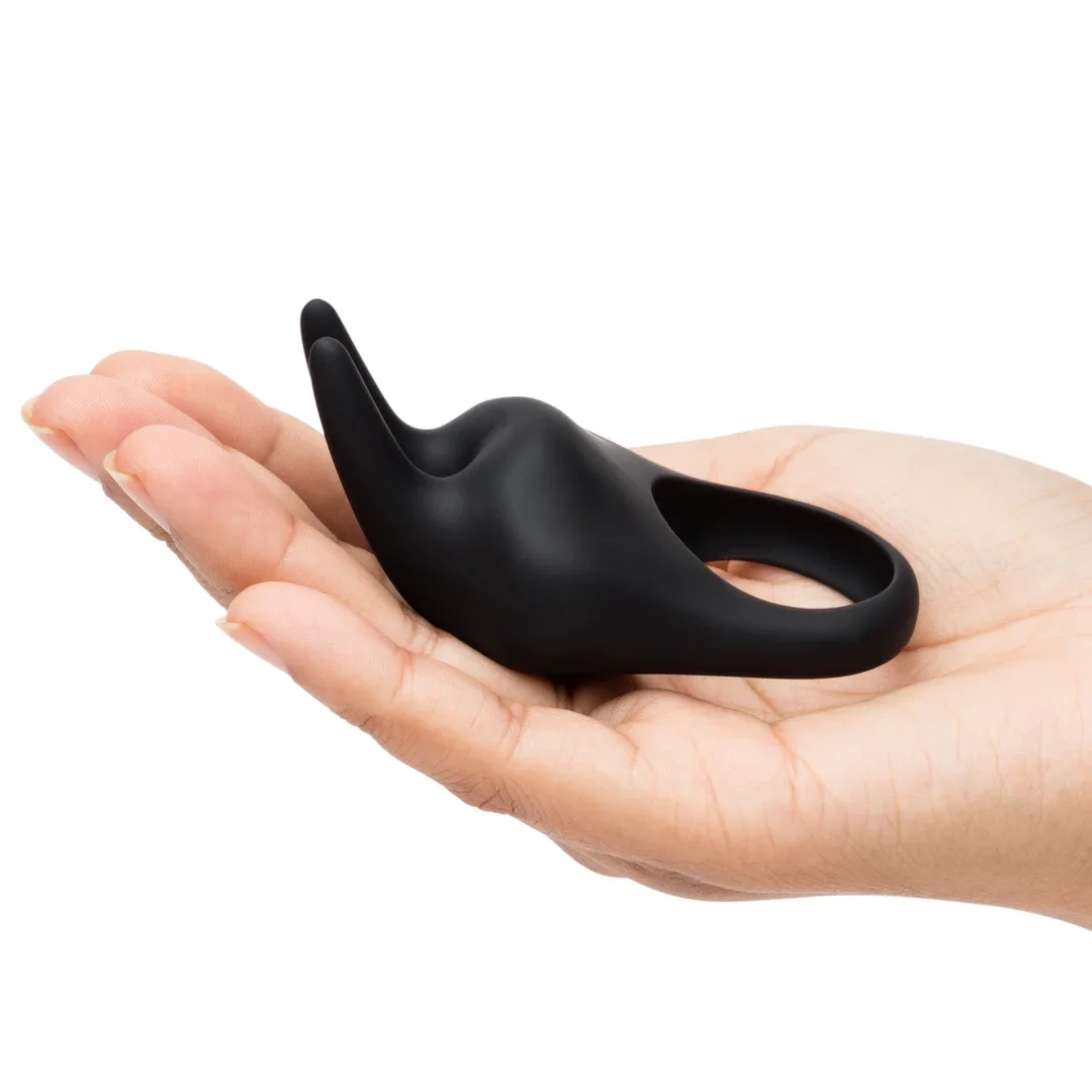 Fifty Shades of Grey Sensation Rabbit Ring silikonowy, ładowany USB — zdjęcie 6