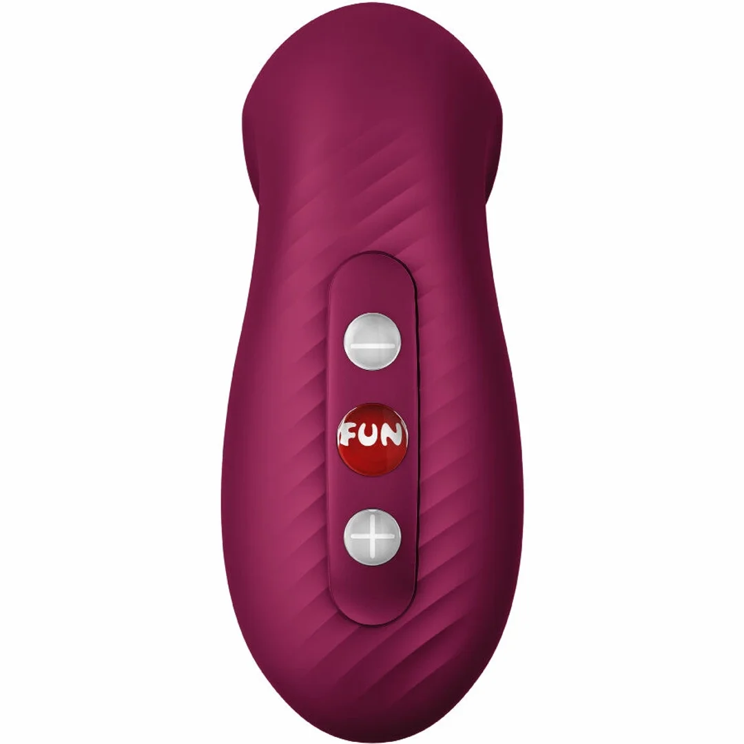 Fun Factory Desire Air Pulse - czerwony stymulator z technologią Air Pulse — zdjęcie 3