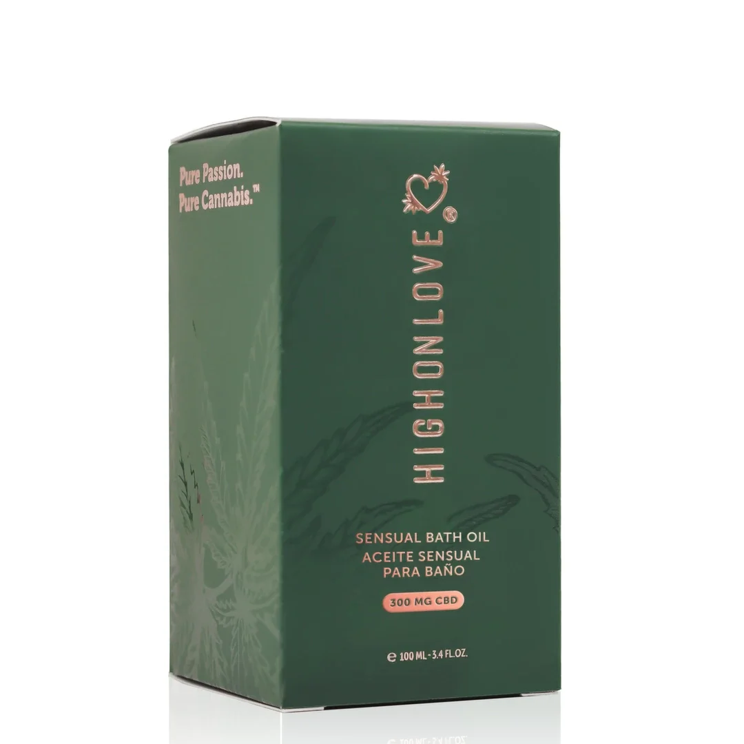 HighOnLove CBD Bath & Body Oil 100ml - Luksusowy Olejek do Kąpieli i Ciała - 6