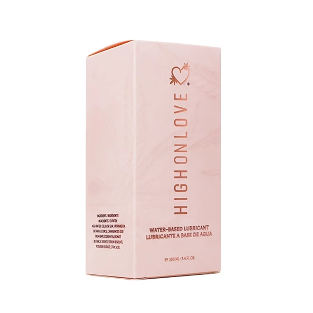 HighOnLove Lubrykant Wodny z Olejem z Nasion Konopi 100ml Bezzapachowy — zdjęcie 3