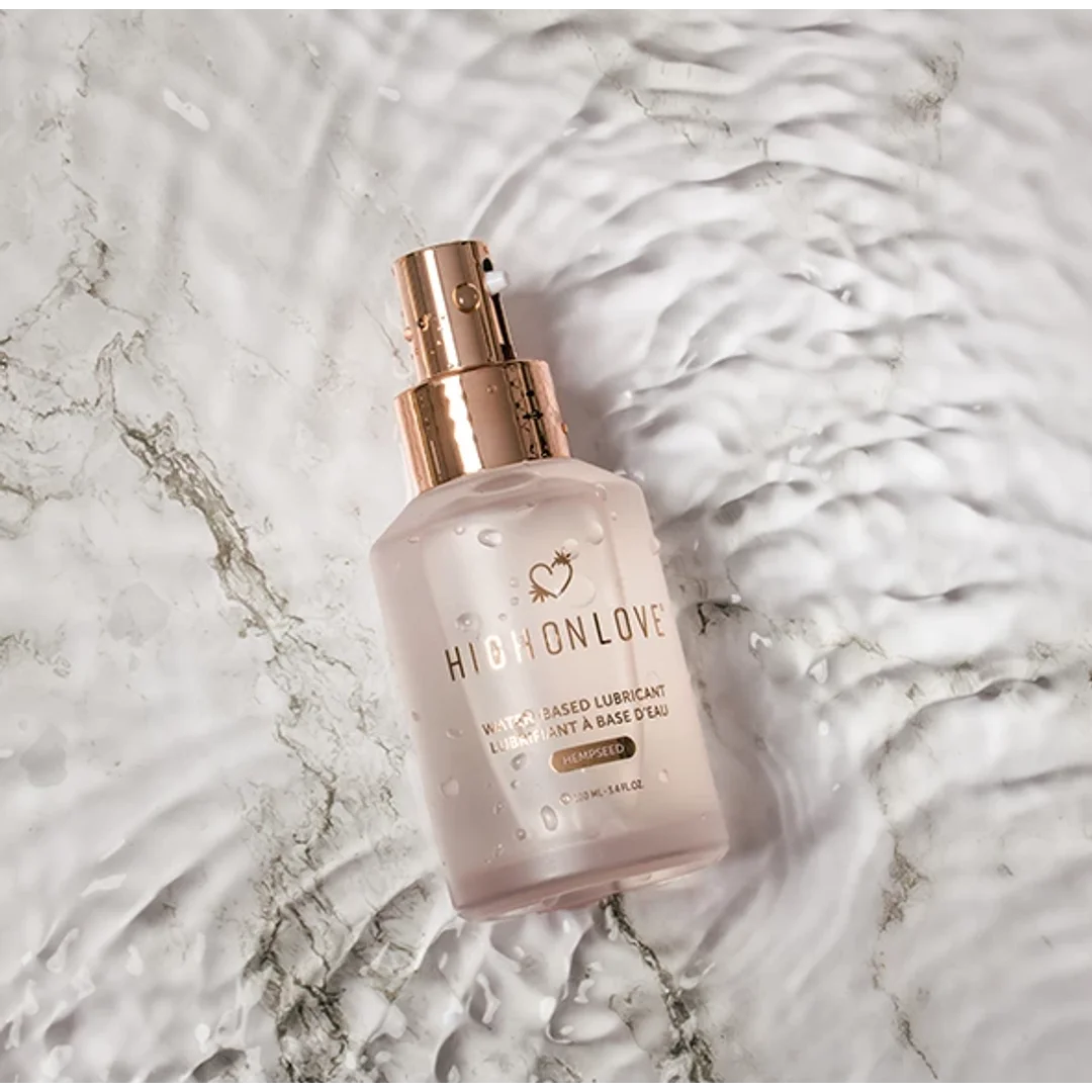 HighOnLove Lubrykant Wodny z Olejem z Nasion Konopi 100ml Bezzapachowy — zdjęcie 4