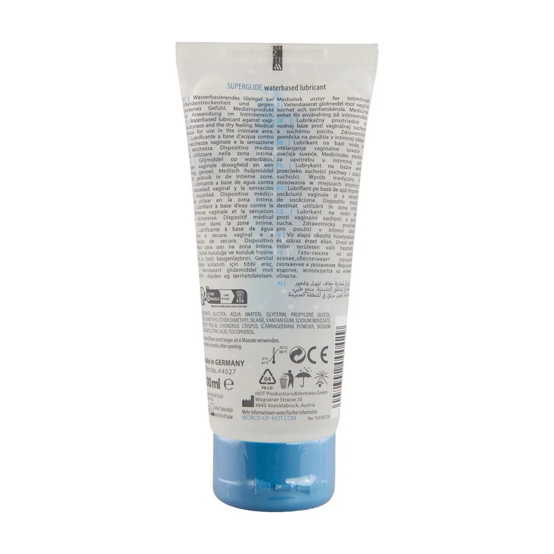HOT Original Waterglide - lubrykant wodny 30 ml, bezbarwny, długi poślizg