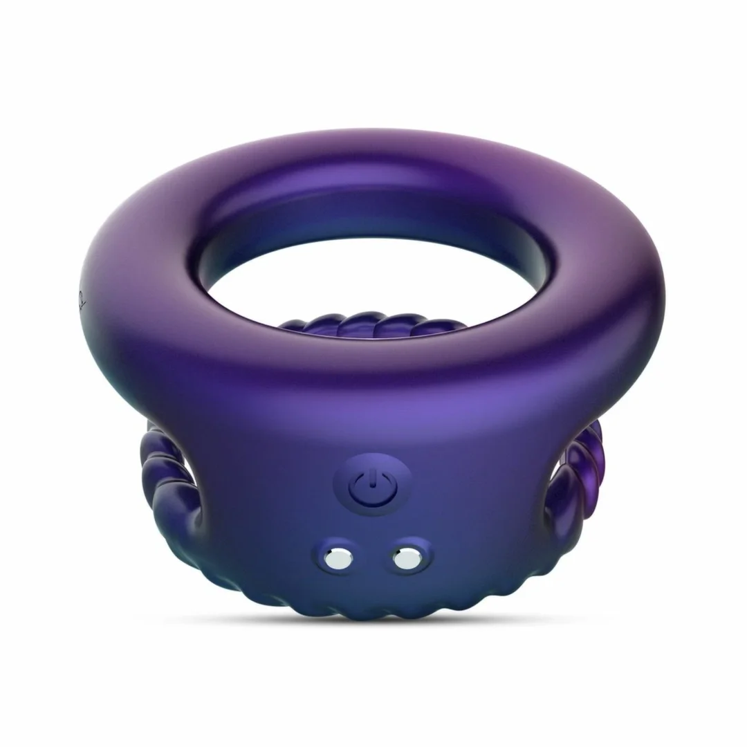 Hueman Jupiter - Pierścień Wibrujący Podwojny USB Fioletowy