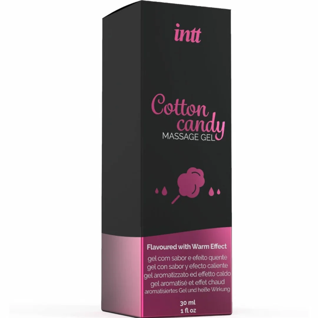 INTT Cotton Candy Żel do masażu rozgrzewający 30 ml słodki aromat — zdjęcie 3