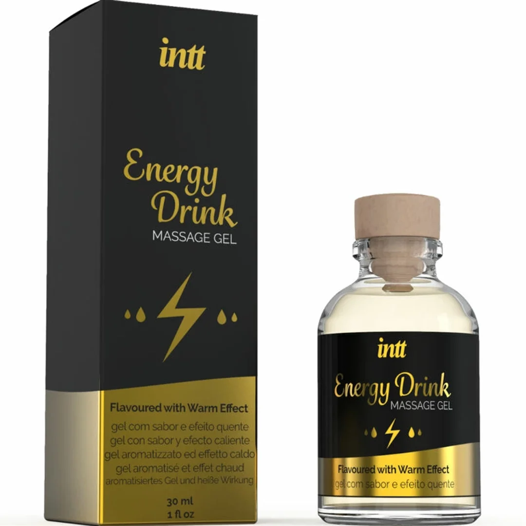 INTT Żel do masażu Energy Drink 30ml z efektem rozgrzewającym — zdjęcie 2