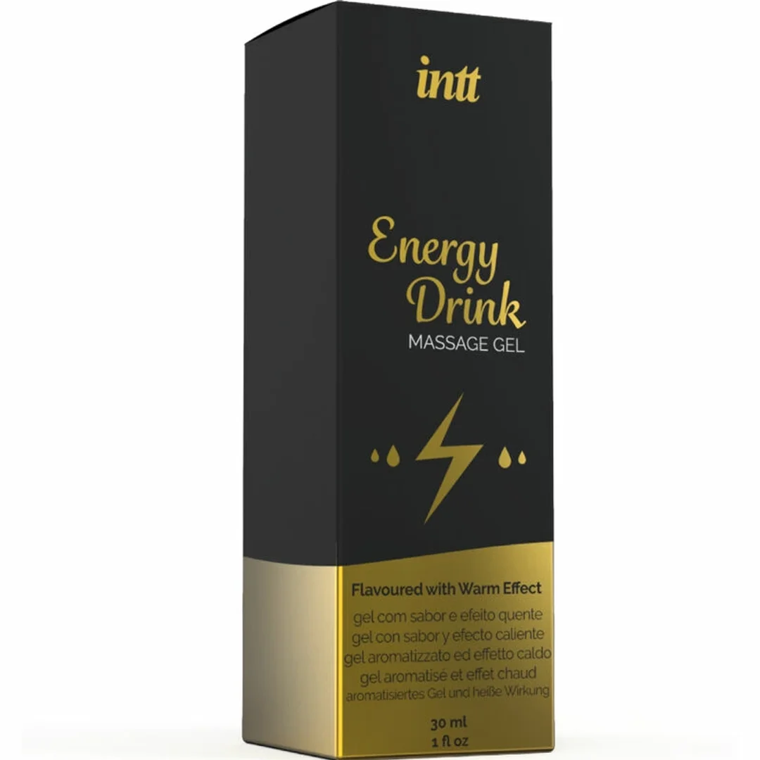 INTT Żel do masażu Energy Drink 30ml z efektem rozgrzewającym — zdjęcie 3