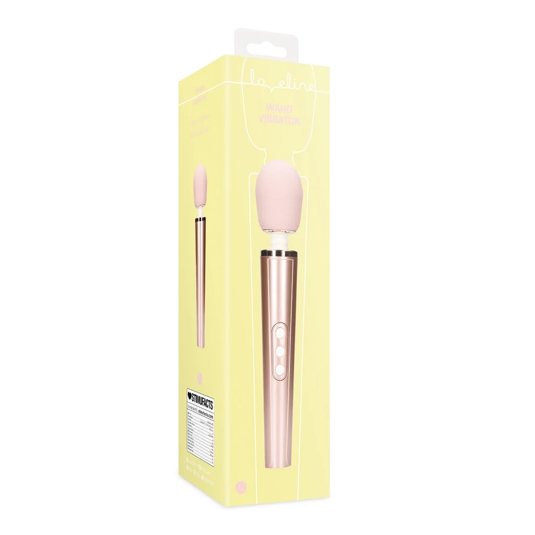 Loveline Wibrator Masujący Rożdżka Rose Pink - Wielofunkcyjny Model — zdjęcie 7