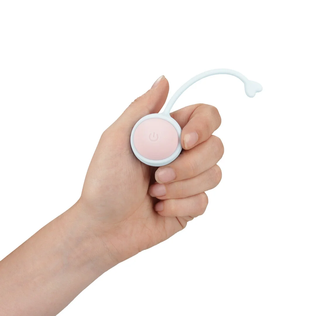 Loveline Zestaw Treningowy Kegel z Wibracją i 5 Wymiennymi Obciążnikami Fioletowy — zdjęcie 5