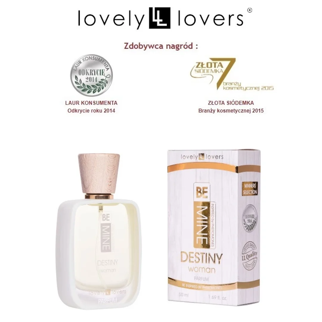 Lovely Lovers BeMine Destiny Perfumy Damskie z Formułą I-L-Molecules 50ml — zdjęcie 5