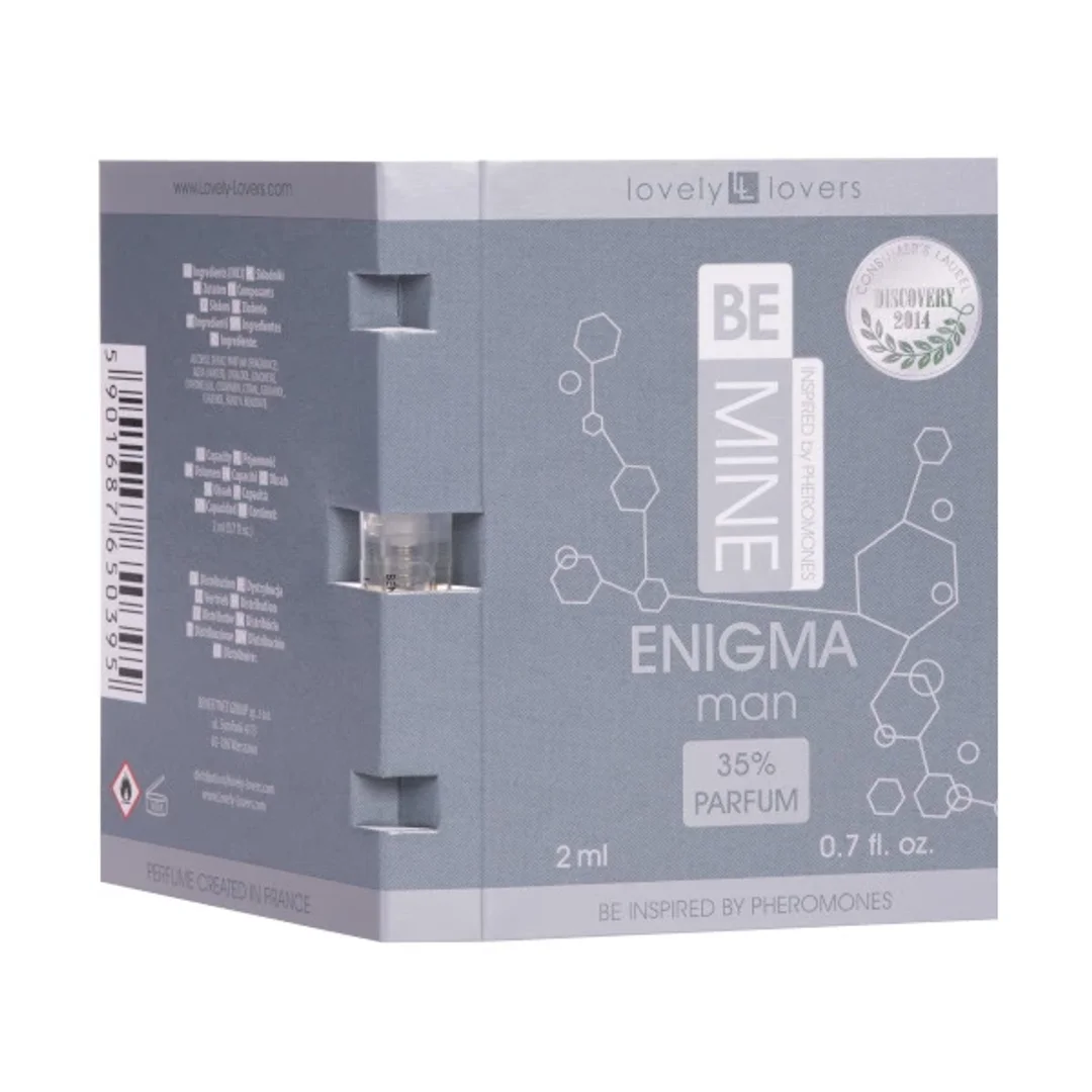 Lovely Lovers BEMINE ENIGMA Perfumy Męskie z Feromonami 2ml I-L-Molecules — zdjęcie 2