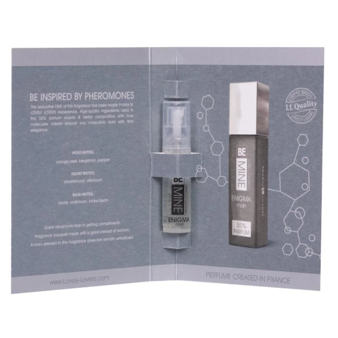 Lovely Lovers BEMINE ENIGMA Perfumy Męskie z Feromonami 2ml I-L-Molecules — zdjęcie 3