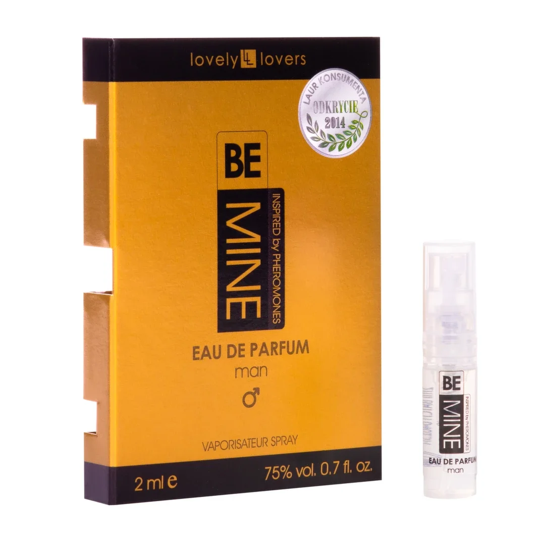 Lovely Lovers BEMINE Original 2ml - Perfumy Męskie z Feromonami kieszonkowe — zdjęcie 3