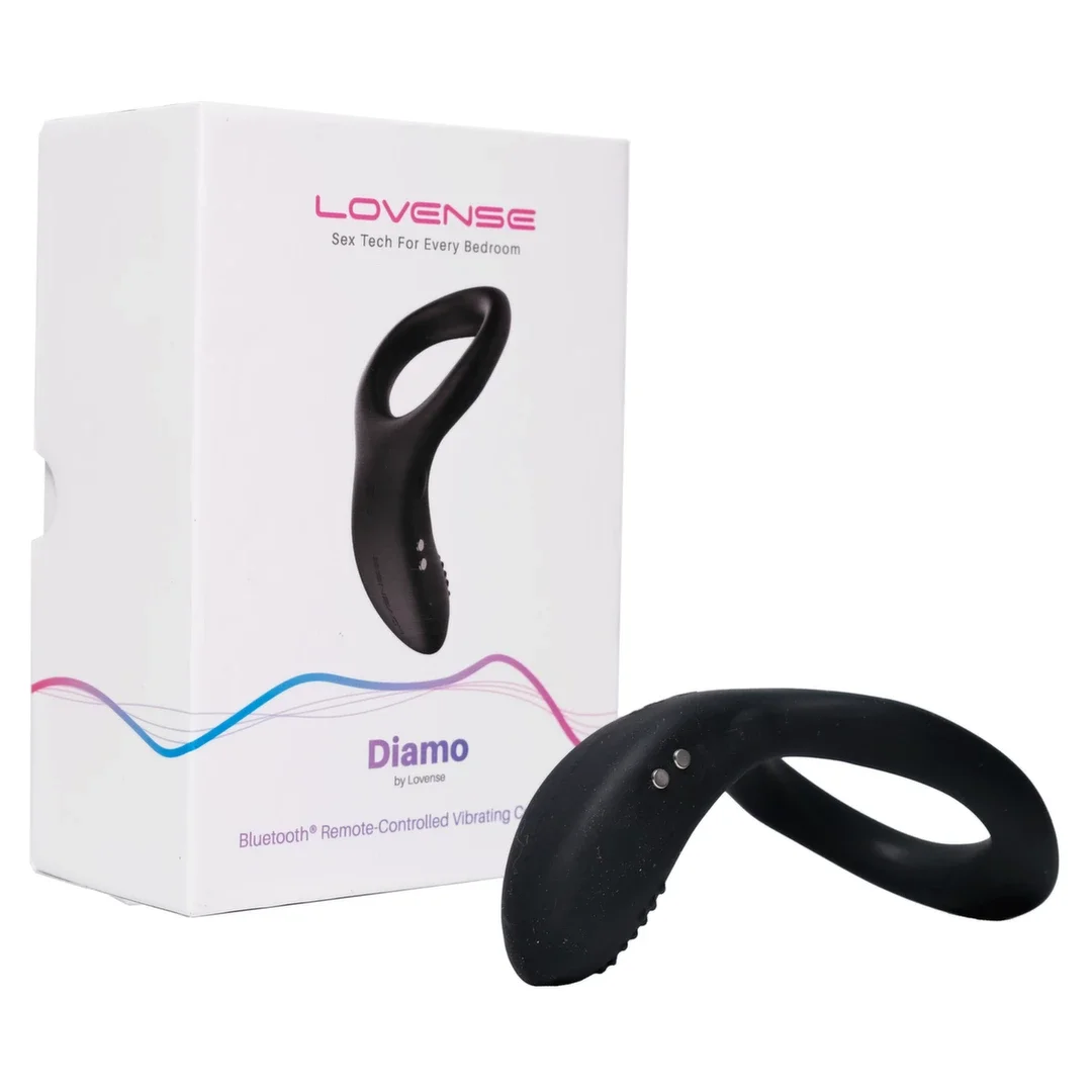 Lovense Diamo Bluetooth - Inteligentny pierścień z wibracjami sterowany aplikacją — zdjęcie 2