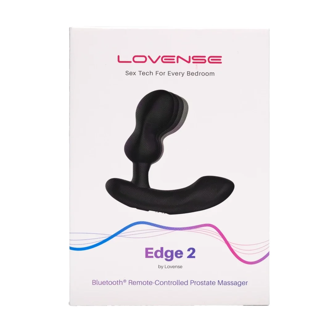 Lovense Edge 2 - Model sterowany aplikacją, regulowane ramię, czarny — zdjęcie 4