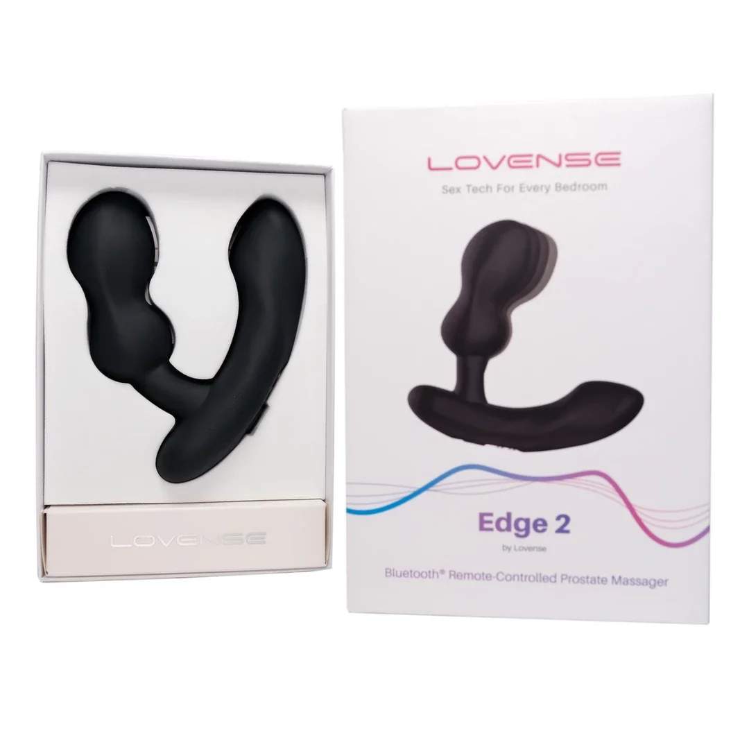 Lovense Edge 2 - Model sterowany aplikacją, regulowane ramię, czarny — zdjęcie 8