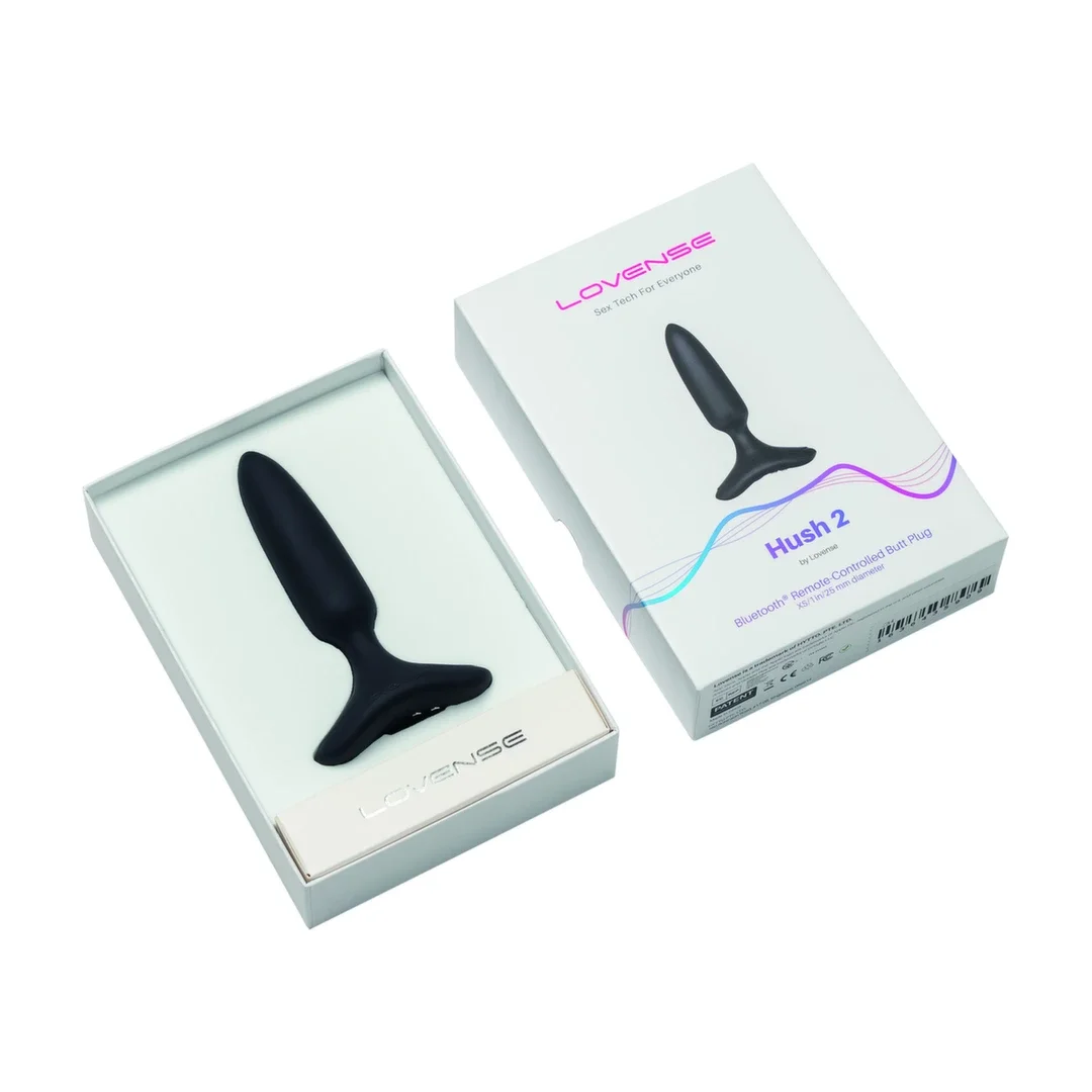 Lovense Hush 2 XS 25 mm - inteligentny korek z systemem Bluetooth — zdjęcie 3
