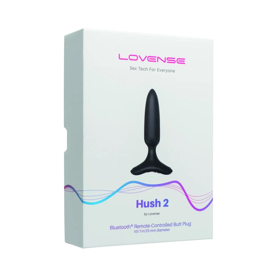 Lovense Hush 2 XS 25 mm - inteligentny korek z systemem Bluetooth — zdjęcie 4