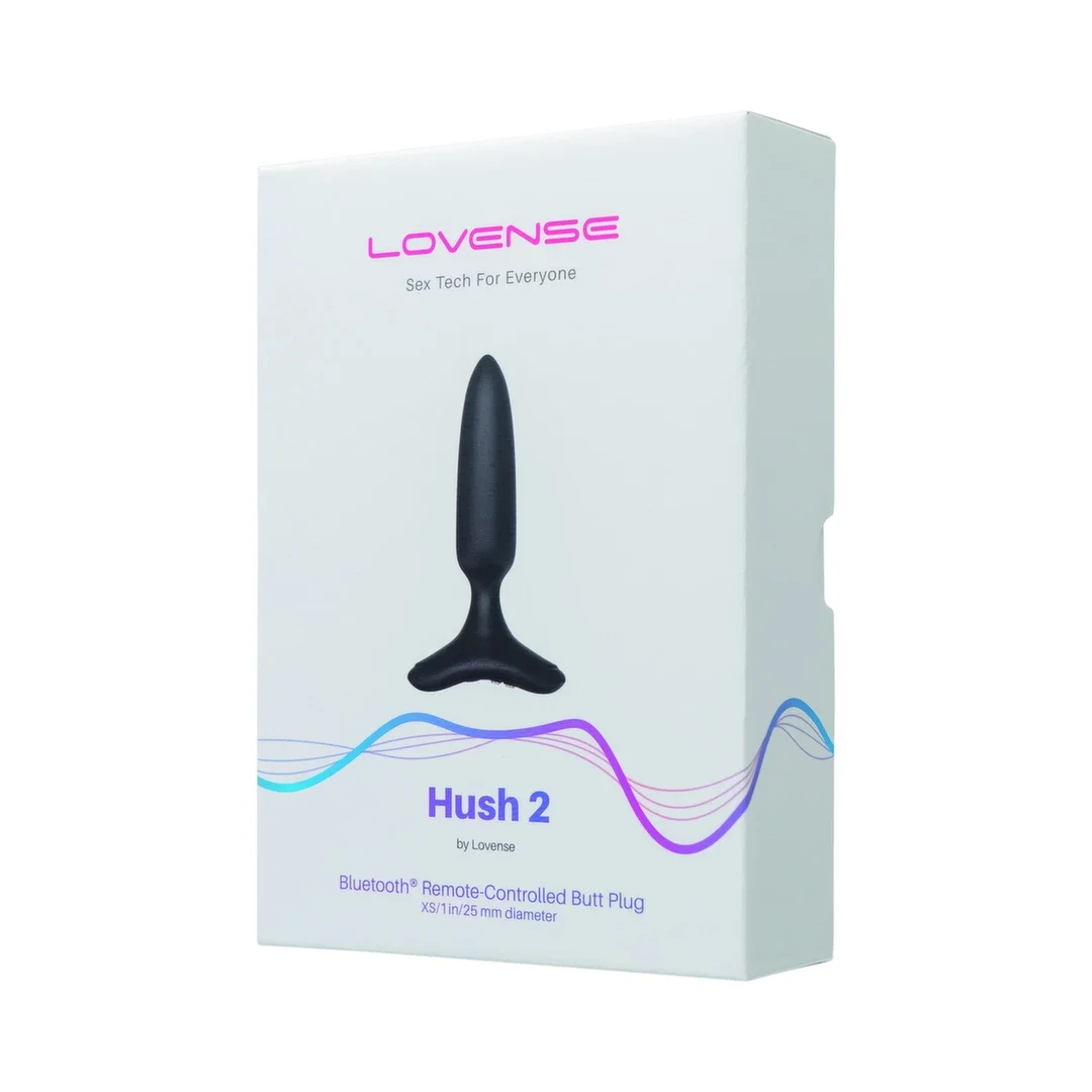 Lovense Hush 2 XS 25 mm - inteligentny korek z systemem Bluetooth — zdjęcie 6