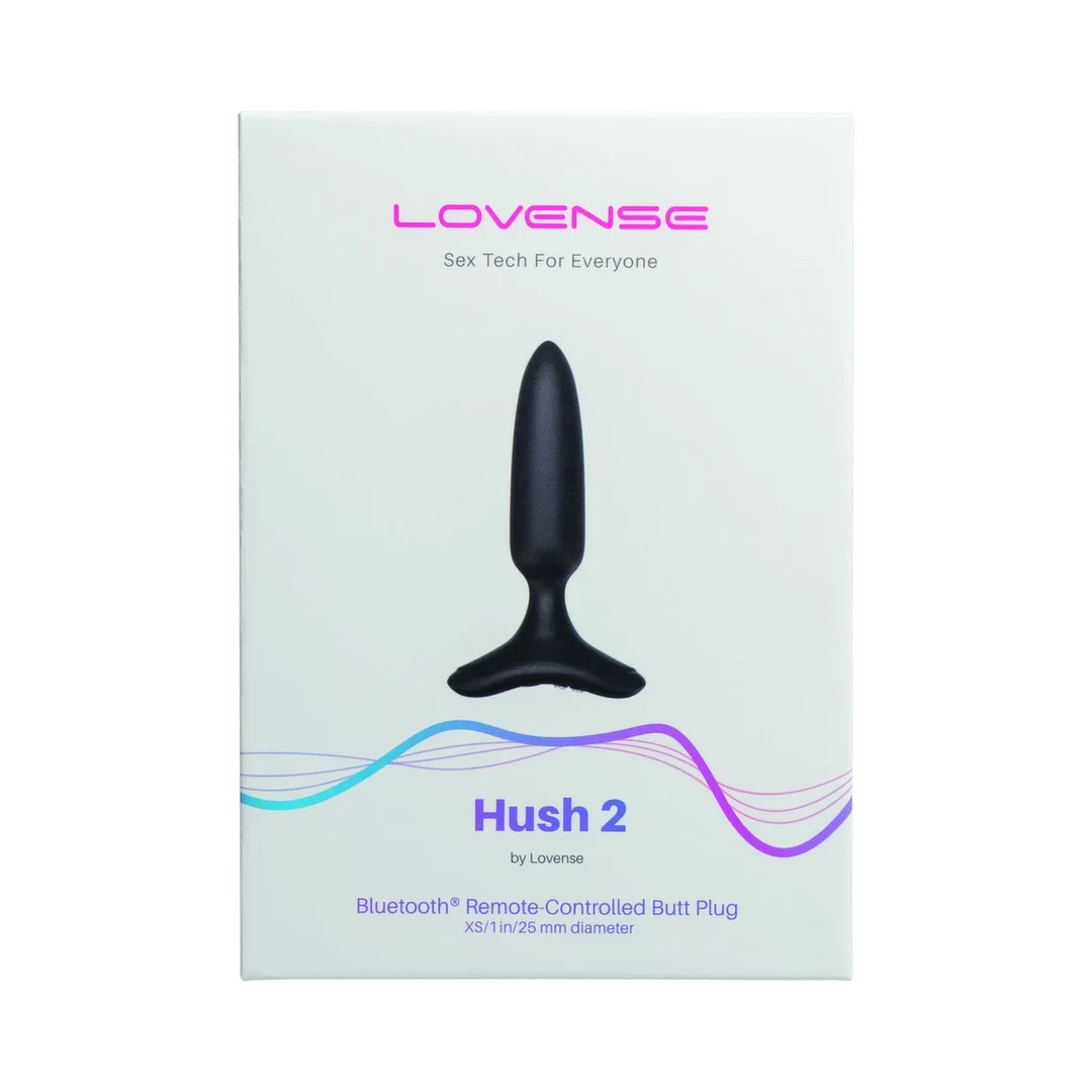 Lovense Hush 2 XS 25 mm - inteligentny korek z systemem Bluetooth — zdjęcie 7