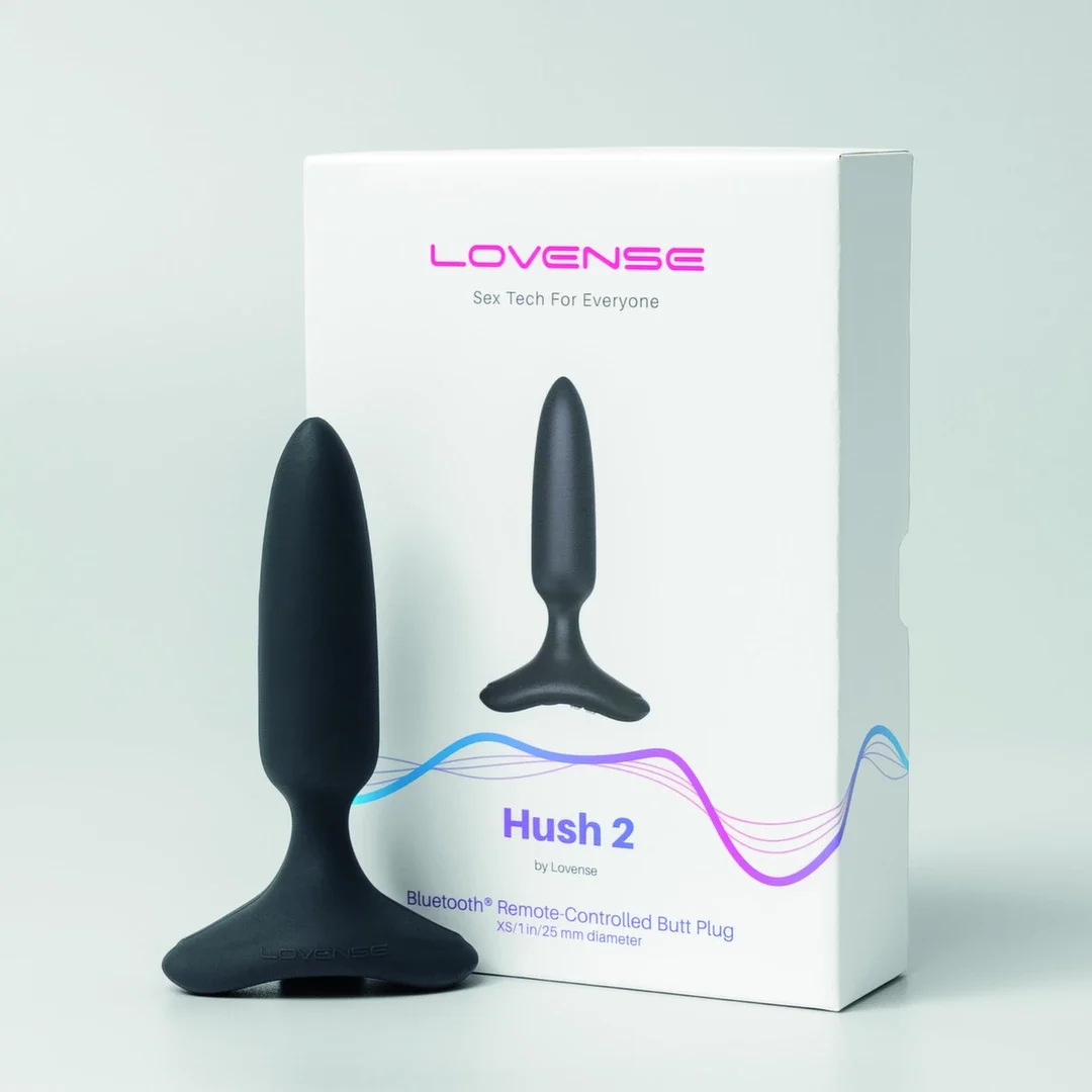 Lovense Hush 2 XS 25 mm - inteligentny korek z systemem Bluetooth — zdjęcie 9