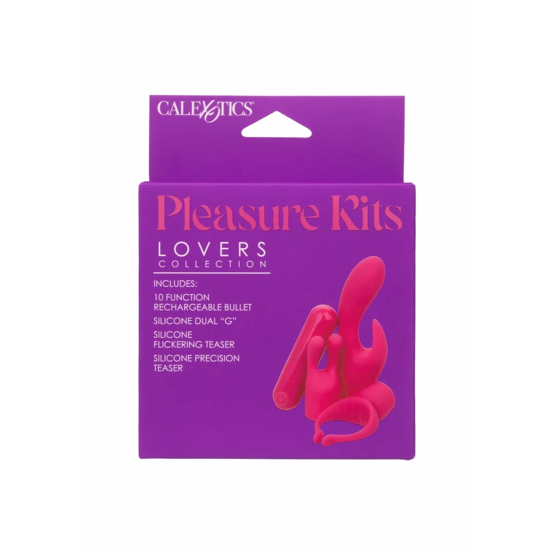 Lovers Collection zestaw wodoodporny z 3 końcowkami silikonowymi USB — zdjęcie 2