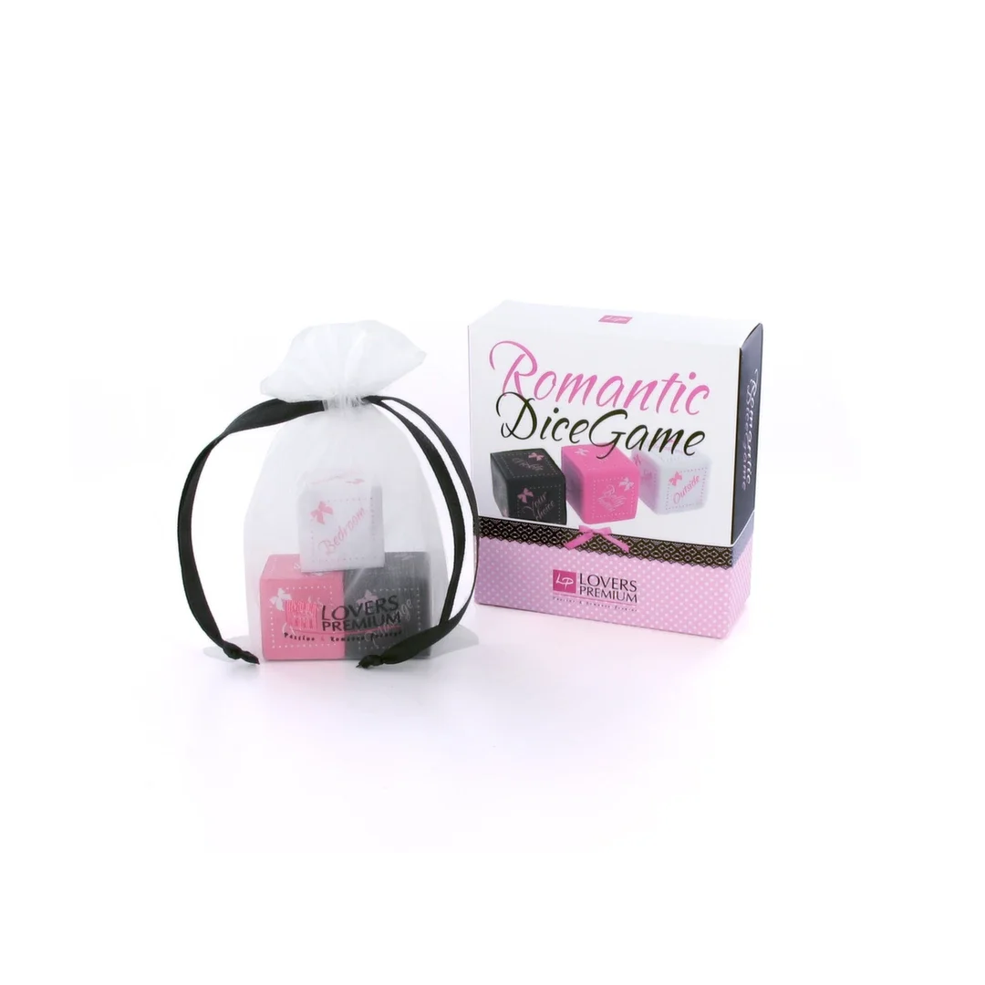 LoversPremium Dice Game Romantic - Zestaw Kości do Gry, 3 sztuki — zdjęcie 2