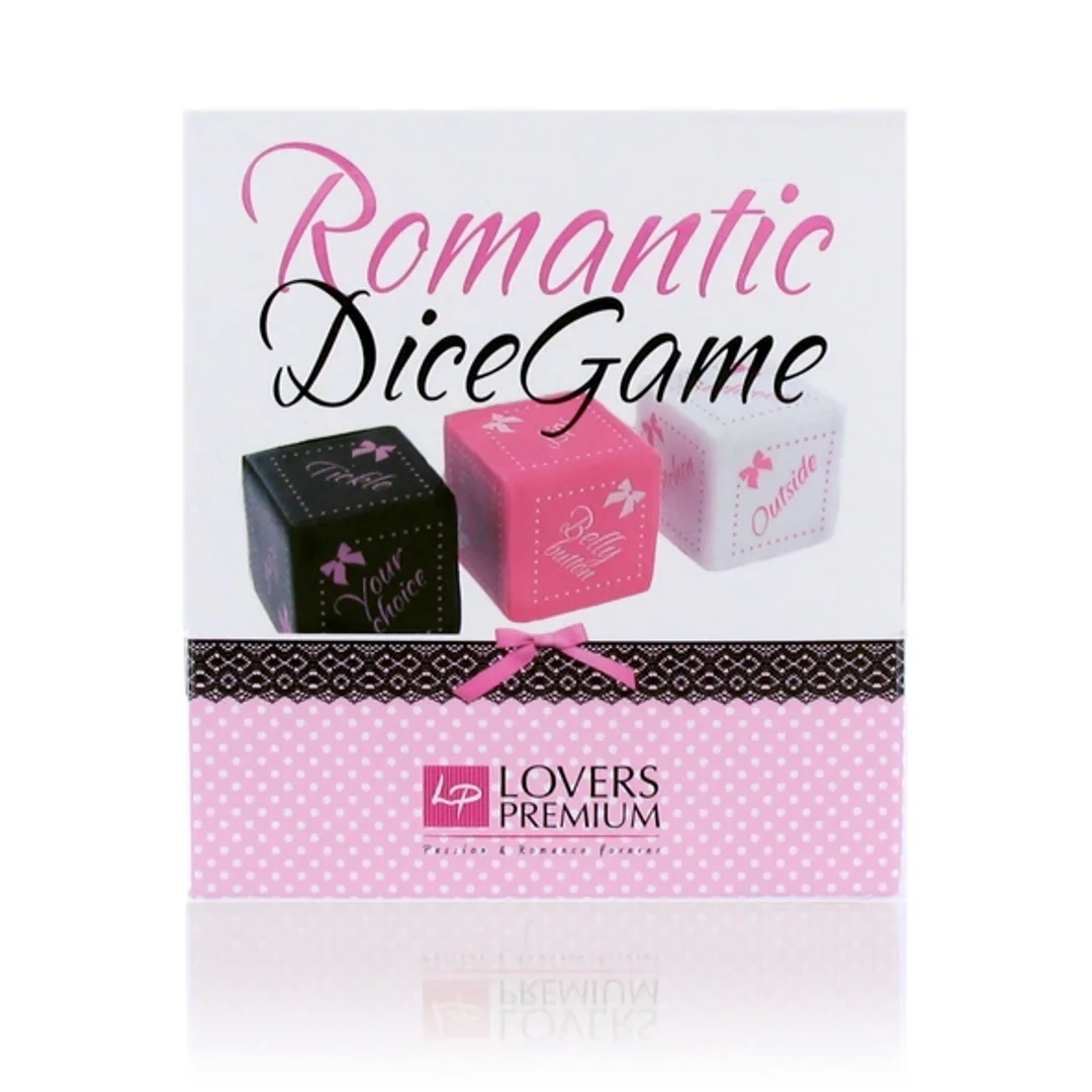 LoversPremium Dice Game Romantic - Zestaw Kości do Gry, 3 sztuki — zdjęcie 3