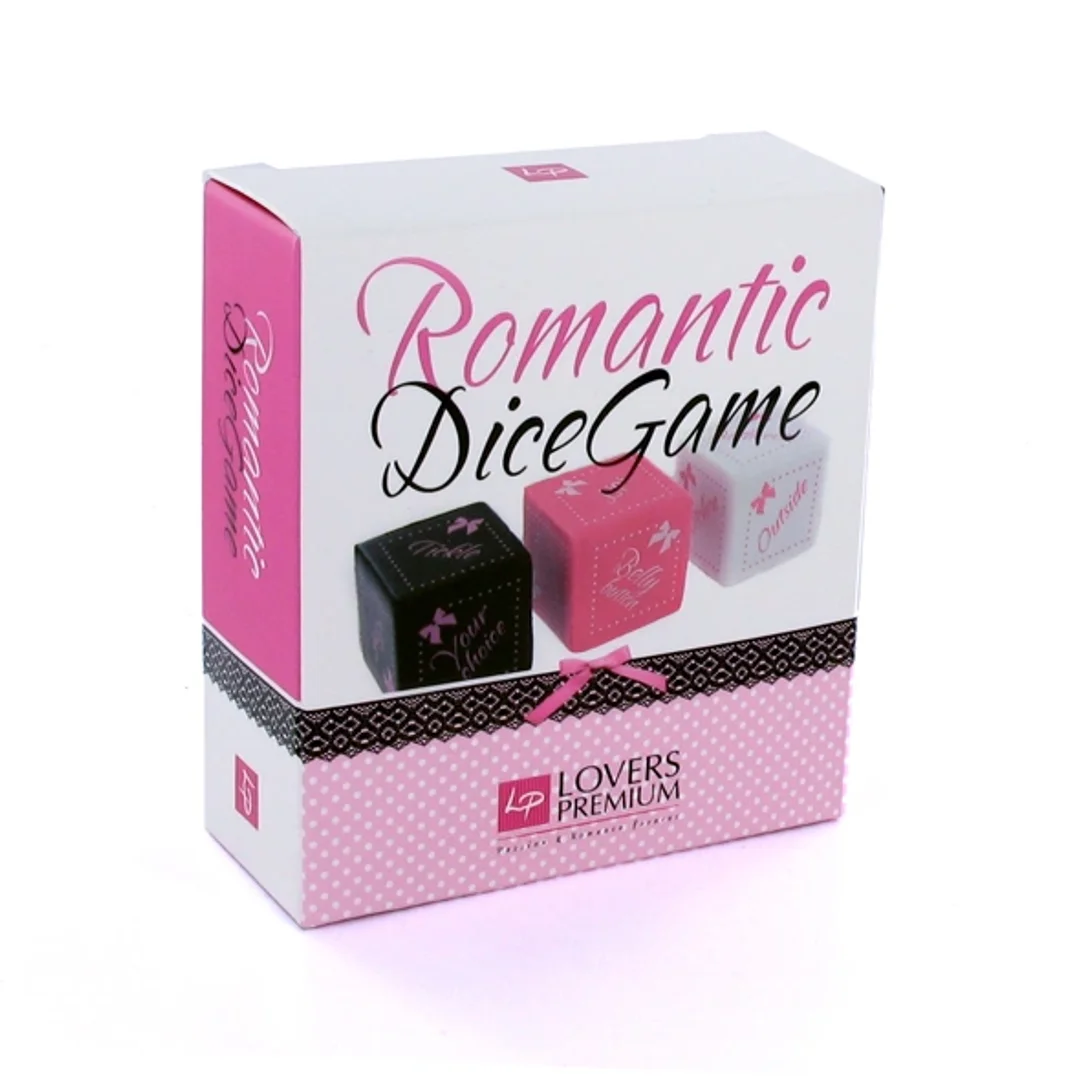 LoversPremium Dice Game Romantic - Zestaw Kości do Gry, 3 sztuki — zdjęcie 4