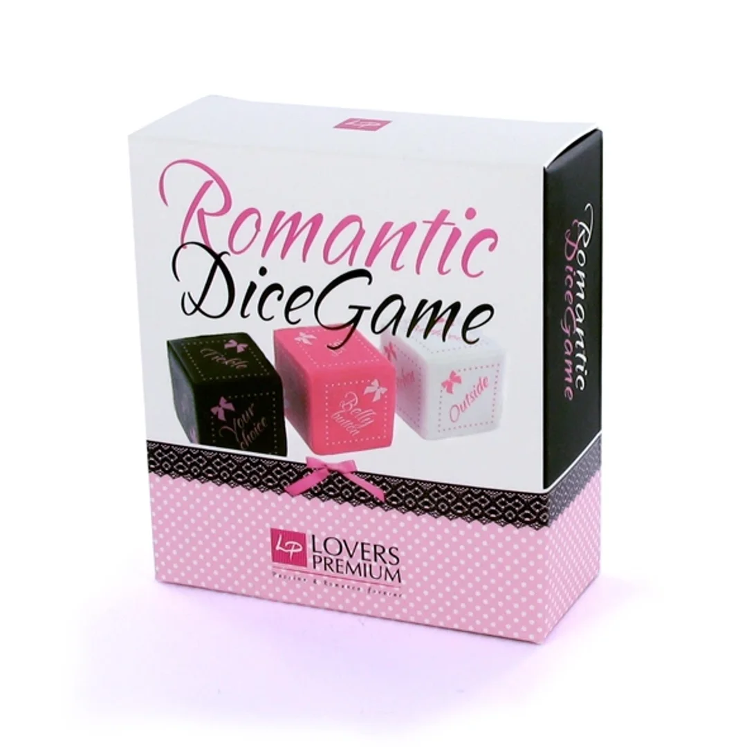 LoversPremium Dice Game Romantic - Zestaw Kości do Gry, 3 sztuki — zdjęcie 5