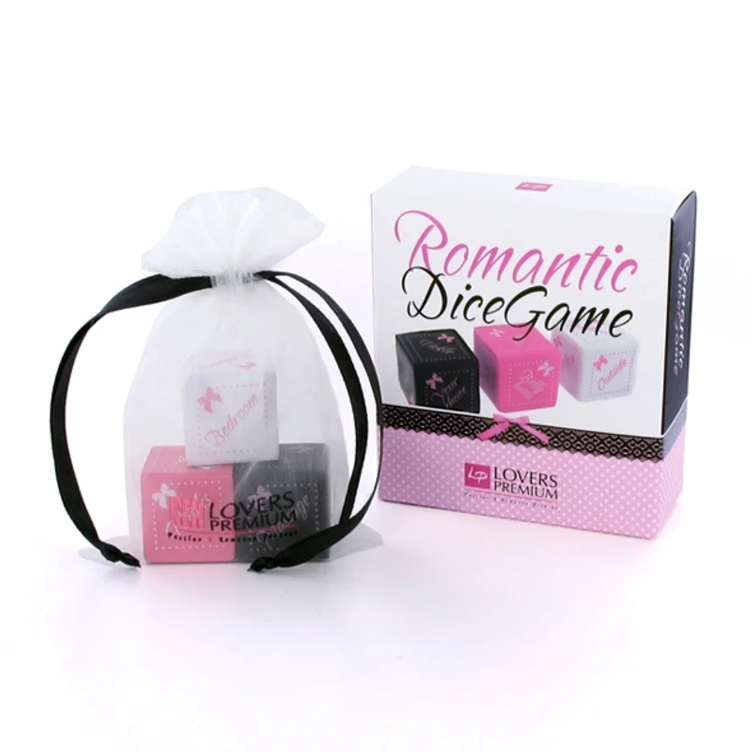LoversPremium Dice Game Romantic - Zestaw Kości do Gry, 3 sztuki — zdjęcie 6