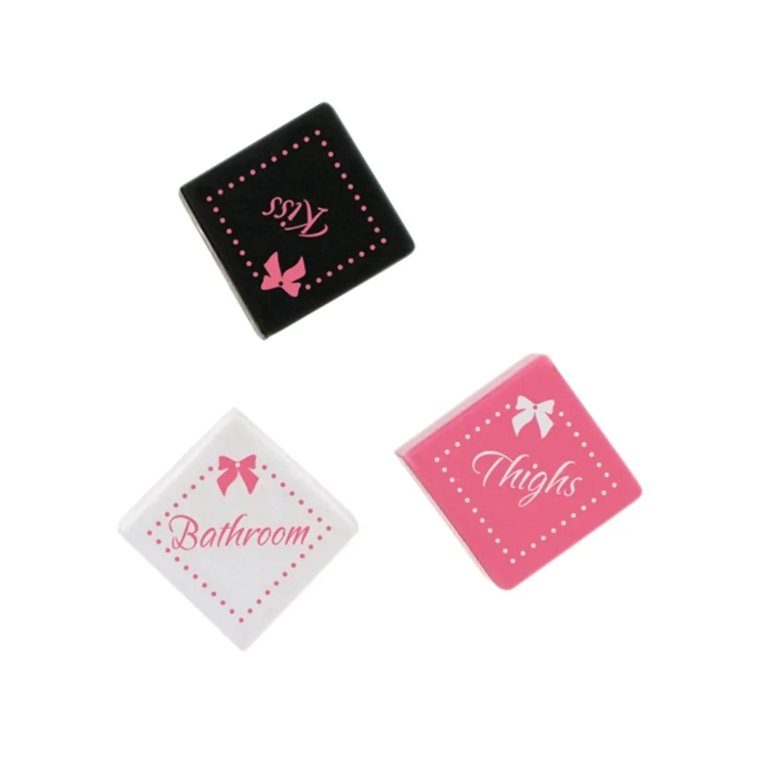 LoversPremium Dice Game Romantic - Zestaw Kości do Gry, 3 sztuki — zdjęcie 7