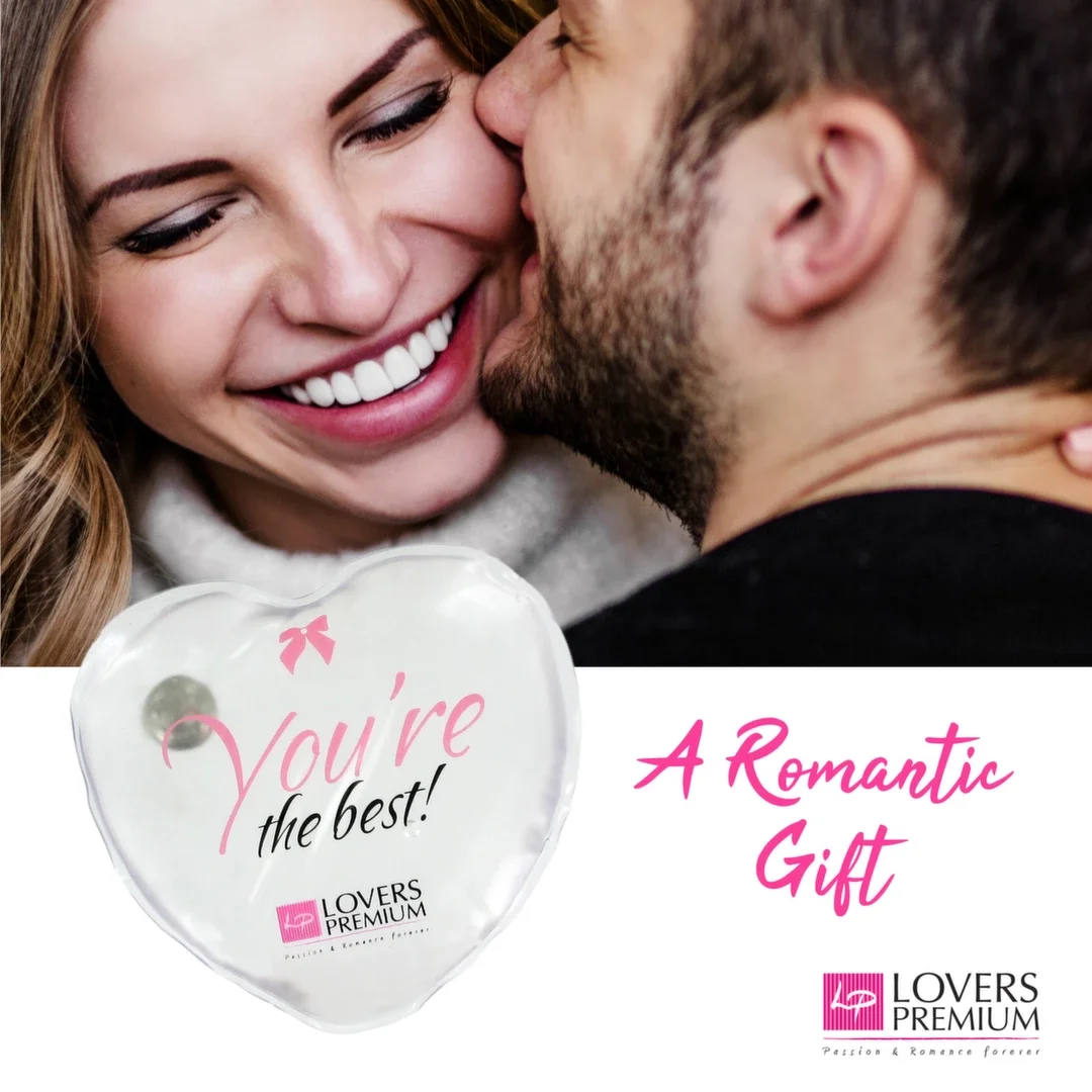 LoversPremium Hot Massage Heart XL podgrzewacz serce 12x12 cm biały — zdjęcie 3
