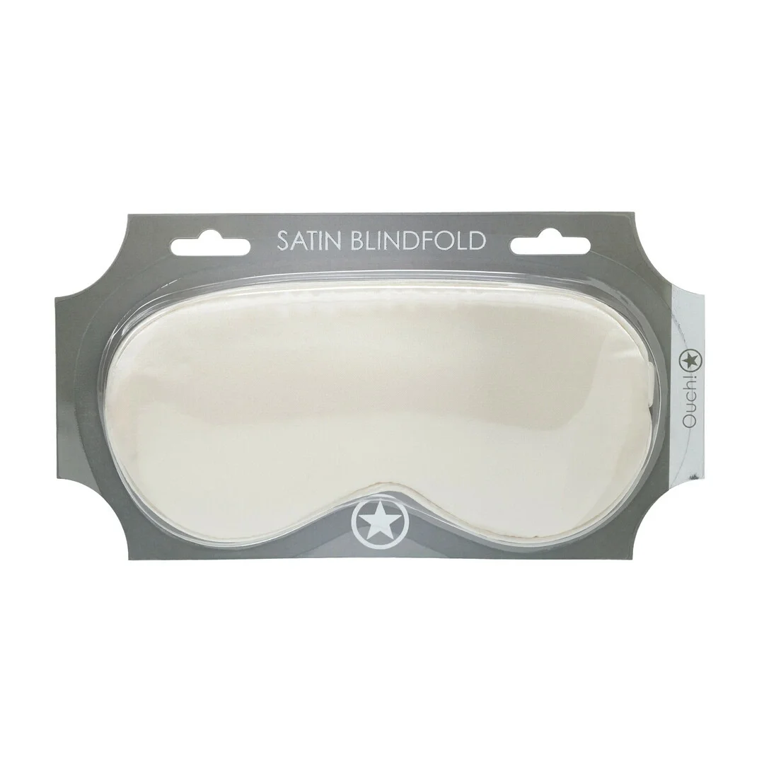 LoversPremium Satin Mask Gold - satynowa maska na oczy, złota — zdjęcie 2