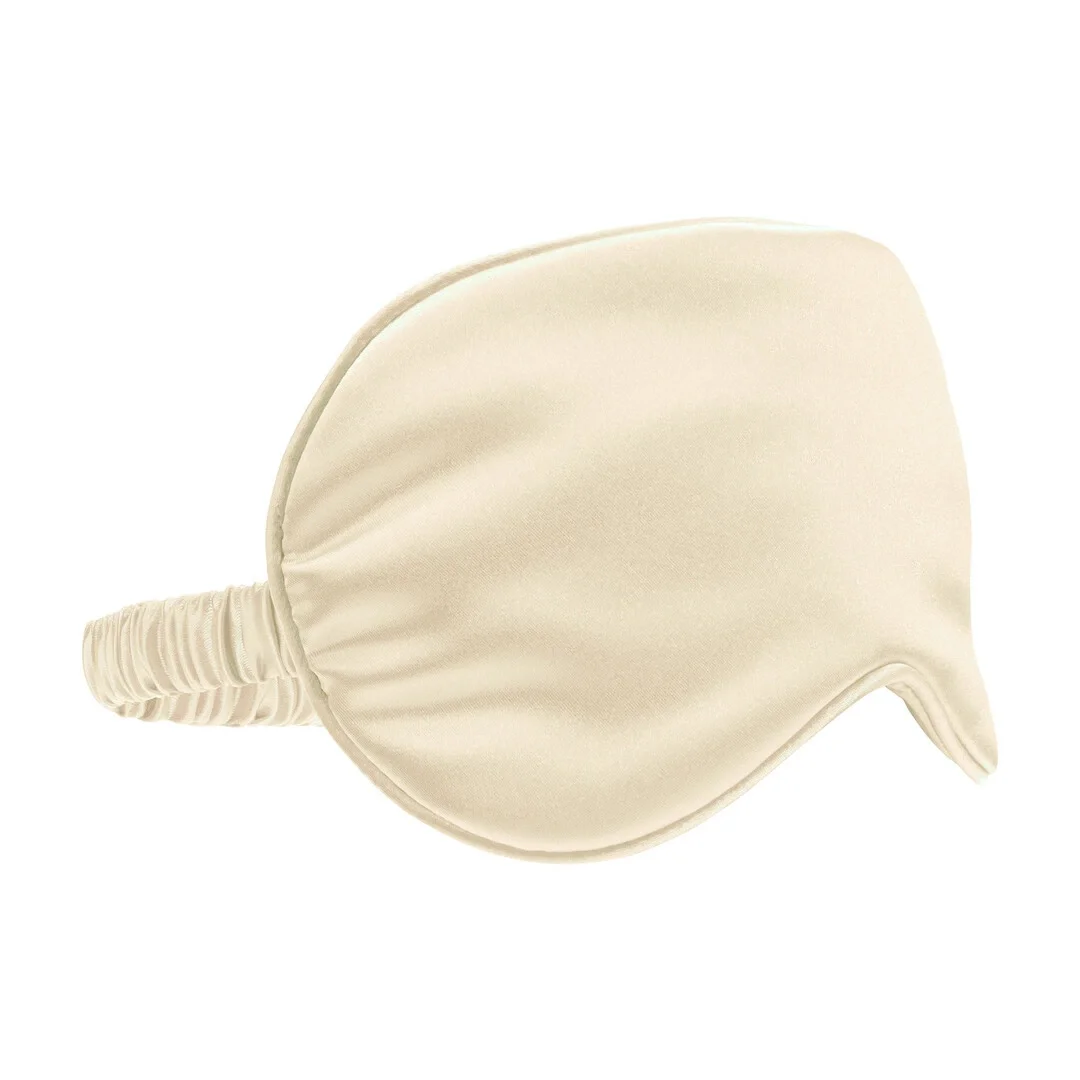 LoversPremium Satin Mask Gold - satynowa maska na oczy, złota — zdjęcie 3