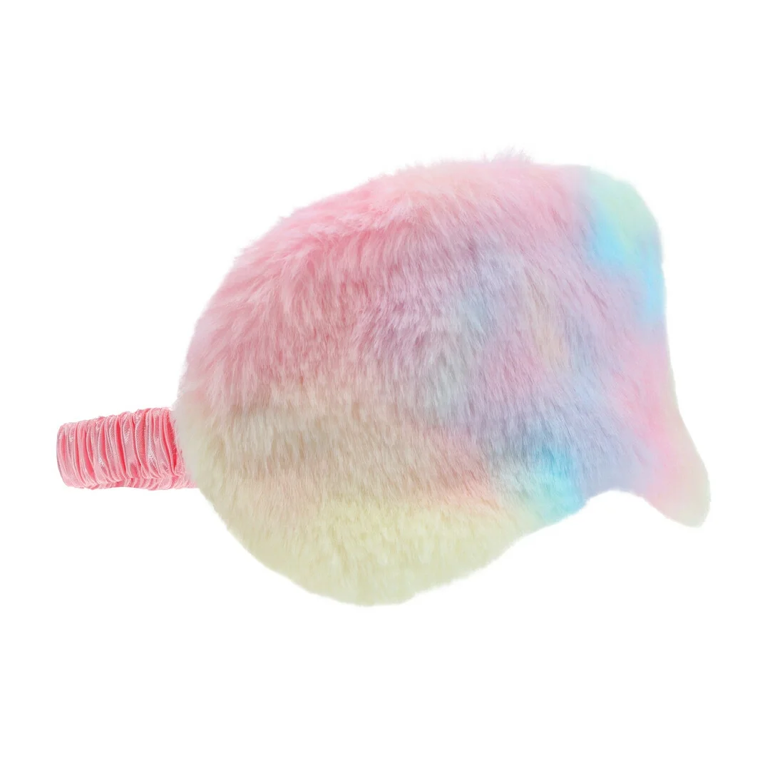 Loving Joy Fluffy Mask Multicolor - miękka maska na oczy z futerkiem — zdjęcie 3