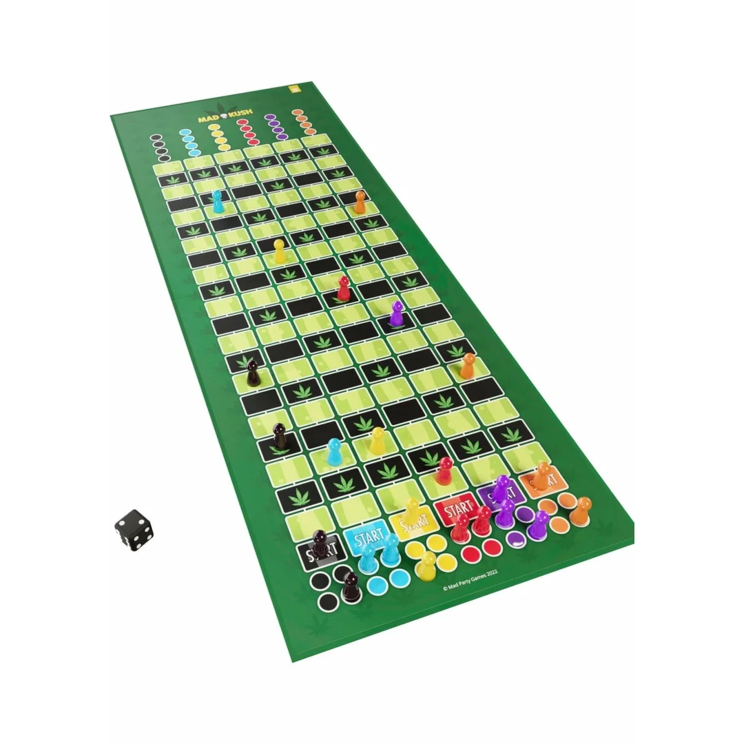 MadKush Game gra planszowa dwustronna z akcesoriami imprezowa