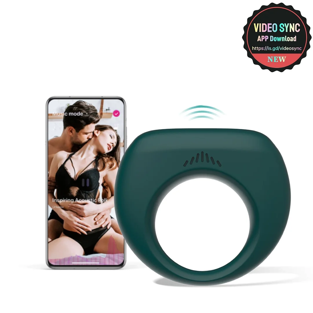 Magic Motion Dante II elastyczny pierścień wibrujący Bluetooth USB — zdjęcie 9