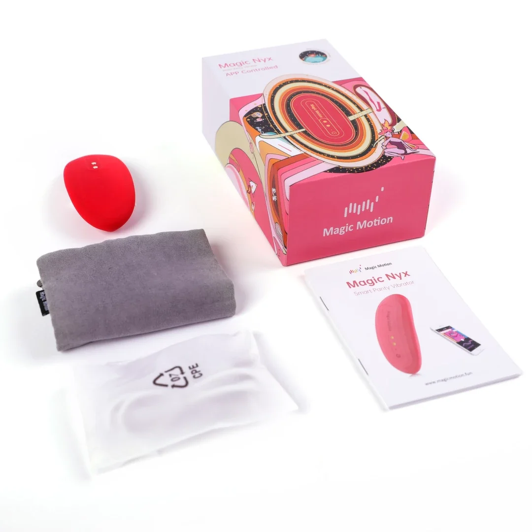 Magic Motion Nyx - model bezprzewodowy, sterowanie aplikacją, fioletowy — zdjęcie 4