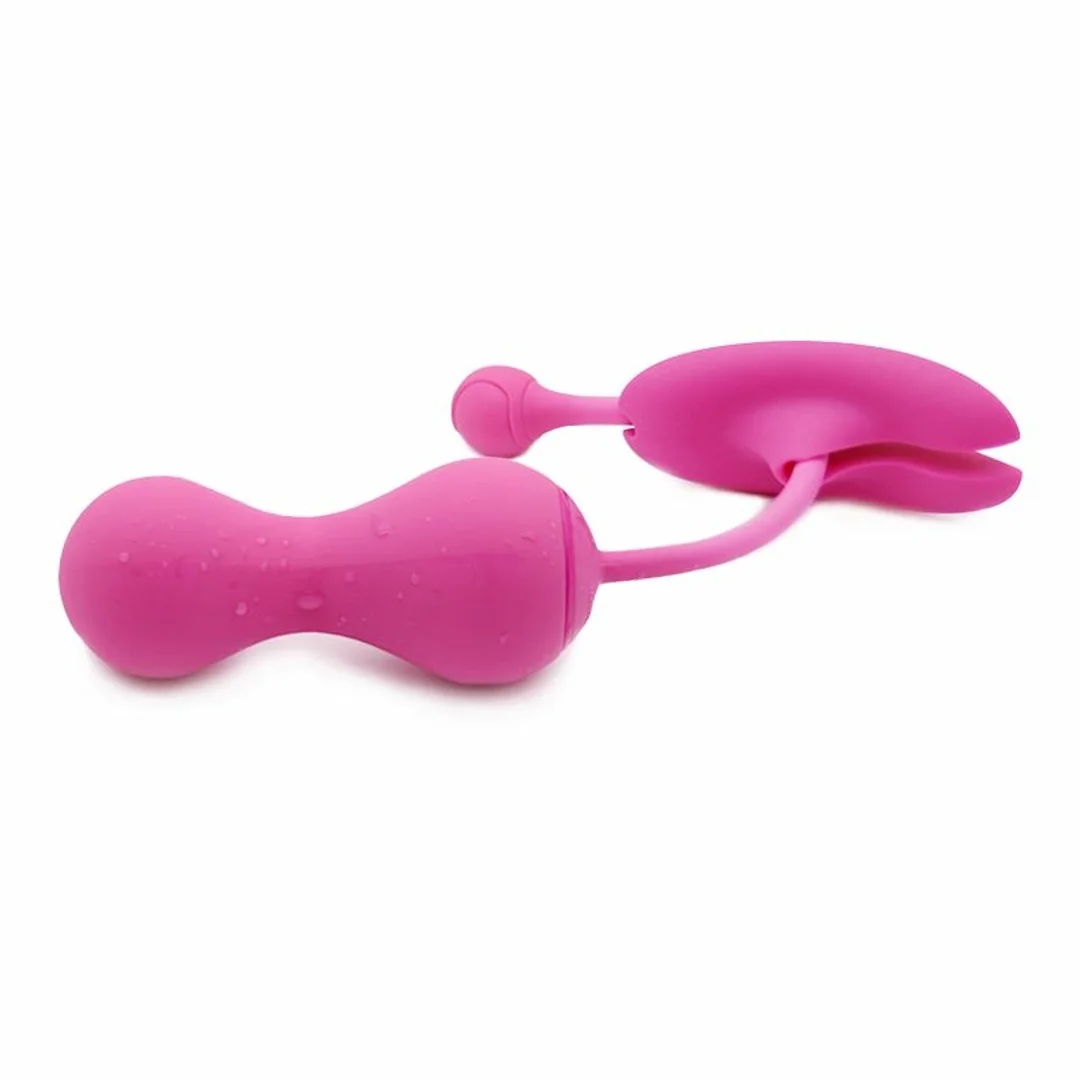 Magic Motion Smart Kegel Master Balls Pink - Trening mięśni dna miednicy z aplikacją — zdjęcie 3