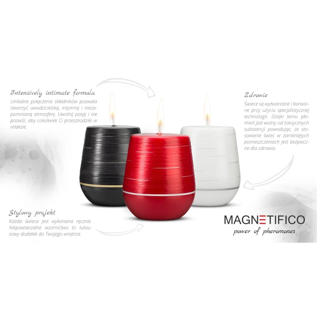 MAGNETIFICO Aphrodisiac Candle Tantra Magic świeca zapachowa 36h — zdjęcie 6