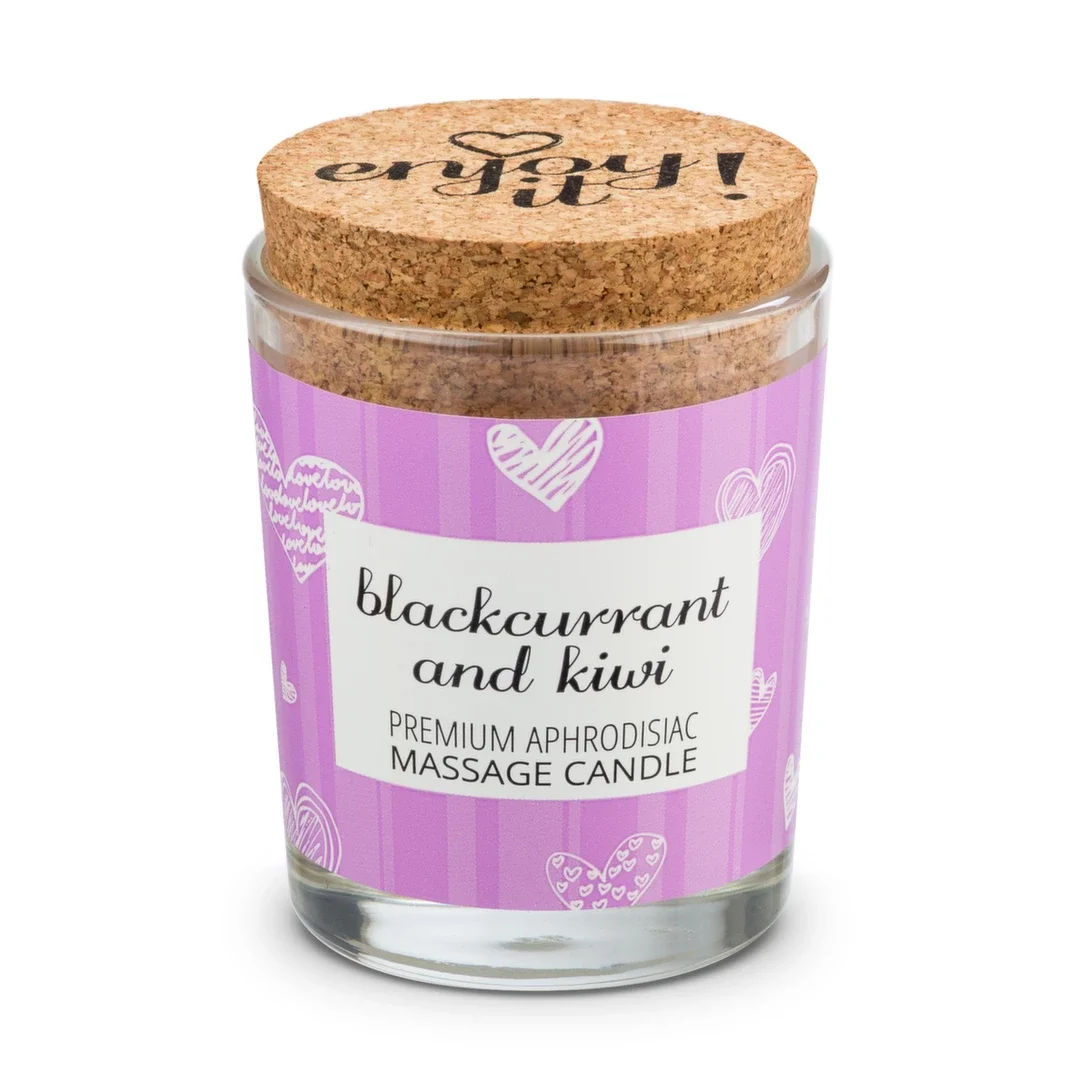 Magnetifico Świeca do Masażu z Feromonami Czarna Porzeczka Kiwi 70ml — zdjęcie 3