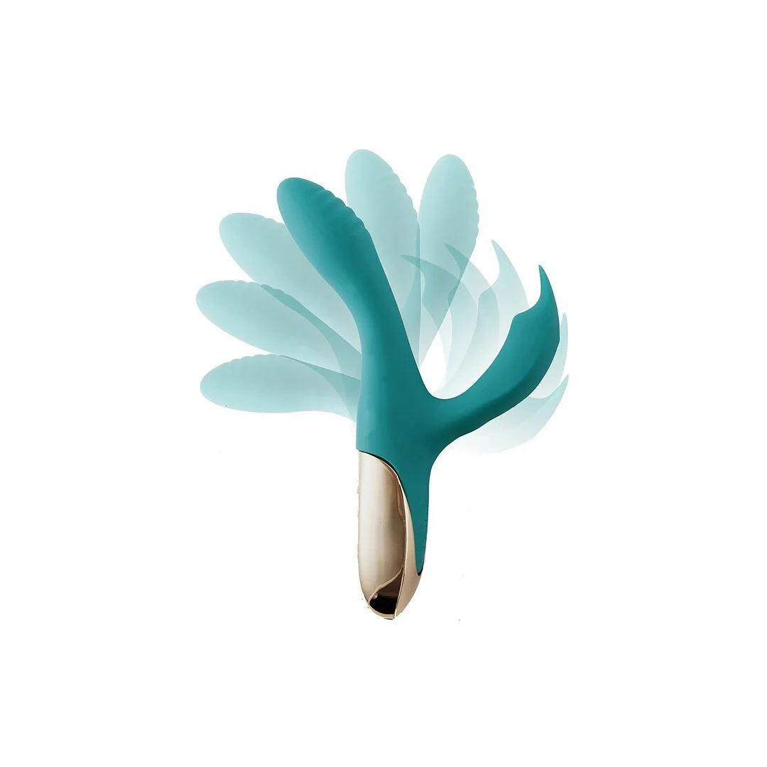 Maia Skyler Rabbit Vibrator elastyczny silikonowy model fioletowy — zdjęcie 3