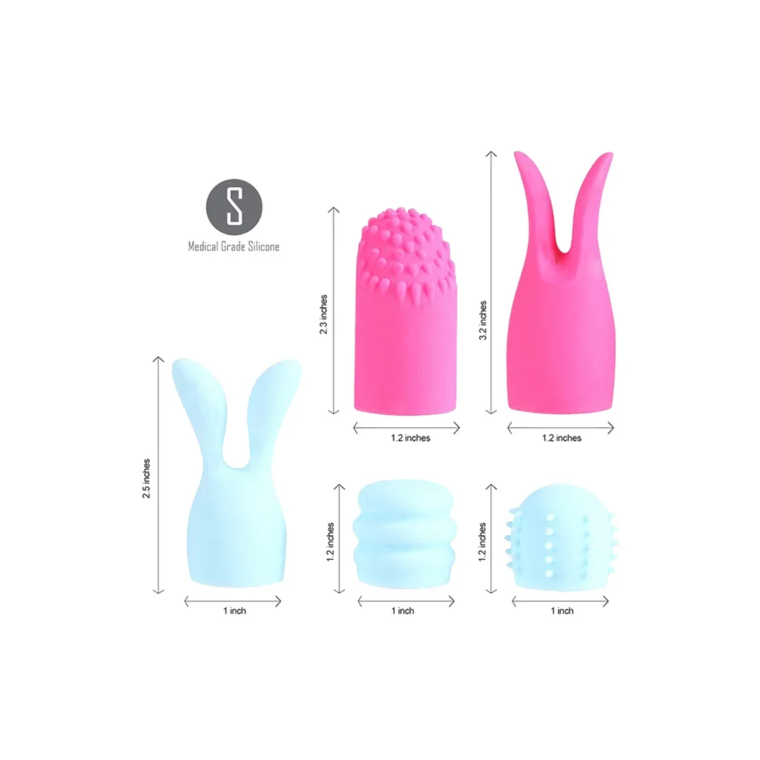 Maia Toys Quinn 5-częściowy zestaw silikonowych nakładek uniwersalnych — zdjęcie 3