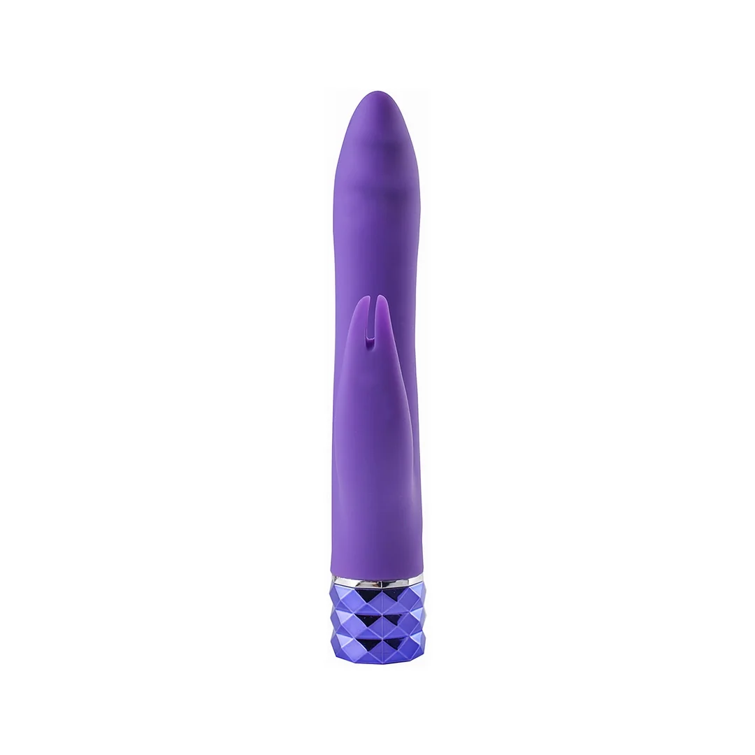 Mala Toys Hailey - silikonowy masażer dwupunktowy, USB, 10 trybow — zdjęcie 3