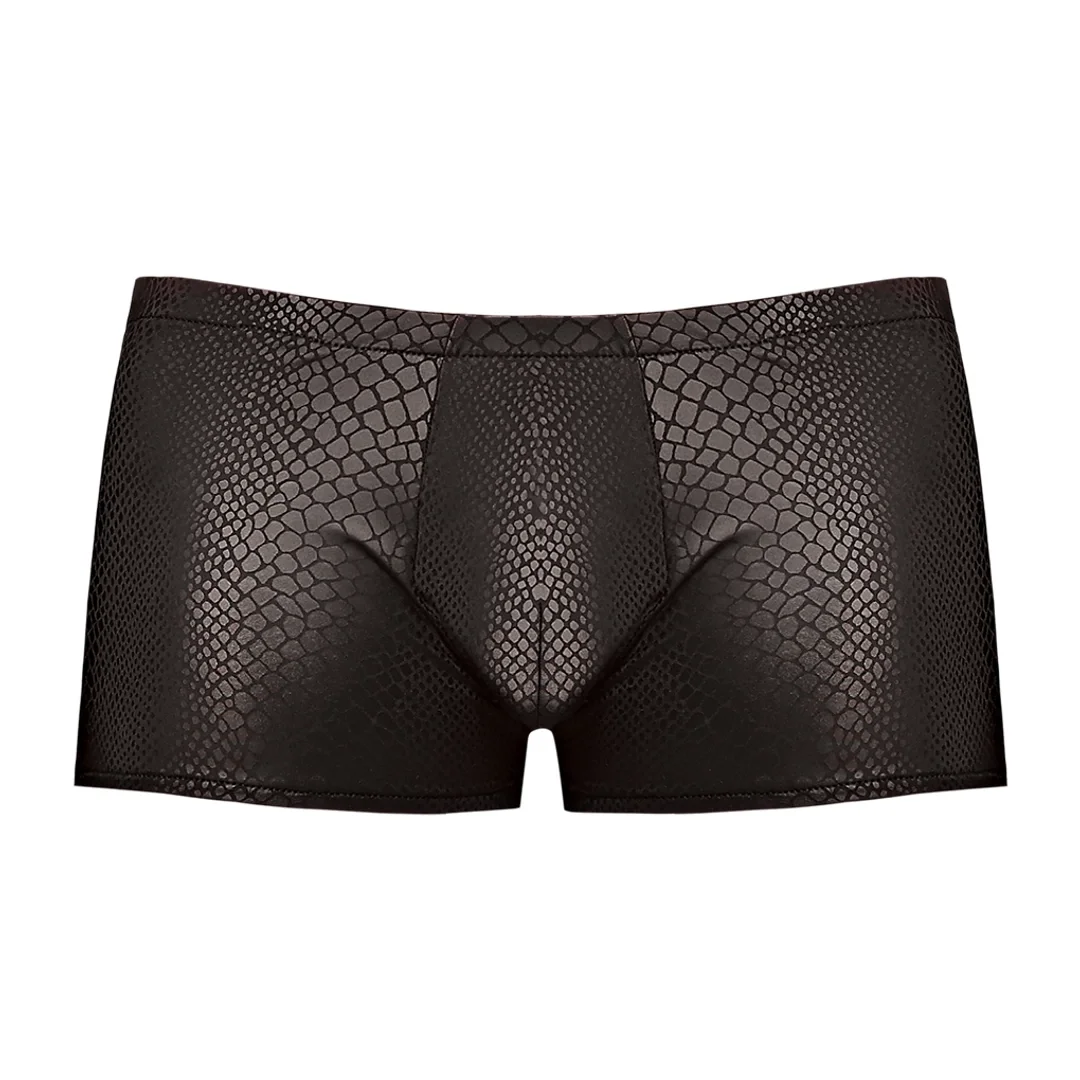 Male Power Black Cobra mini szorty S - elastyczny fason, wzor węża — zdjęcie 6