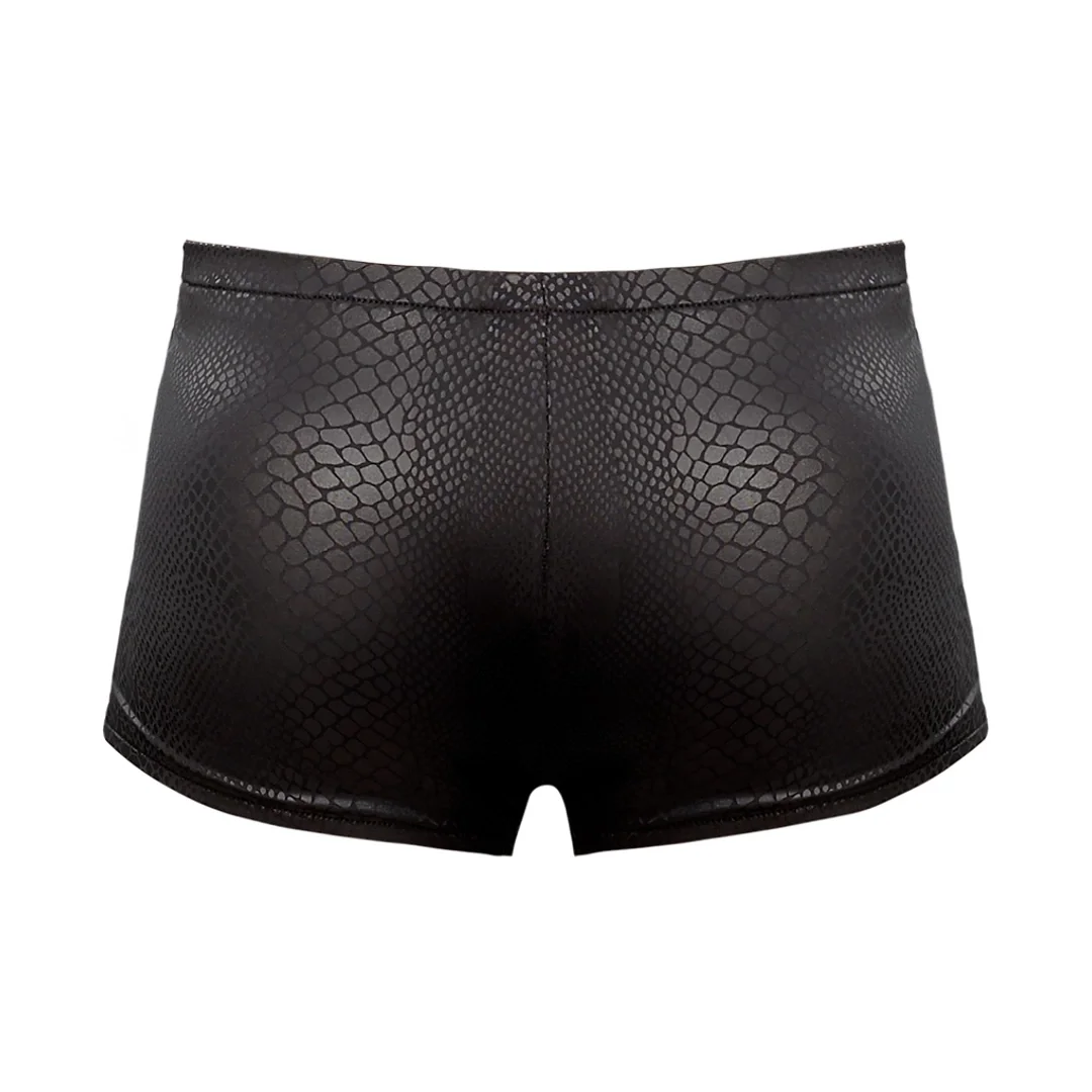 Male Power Black Cobra mini szorty S - elastyczny fason, wzor węża — zdjęcie 7