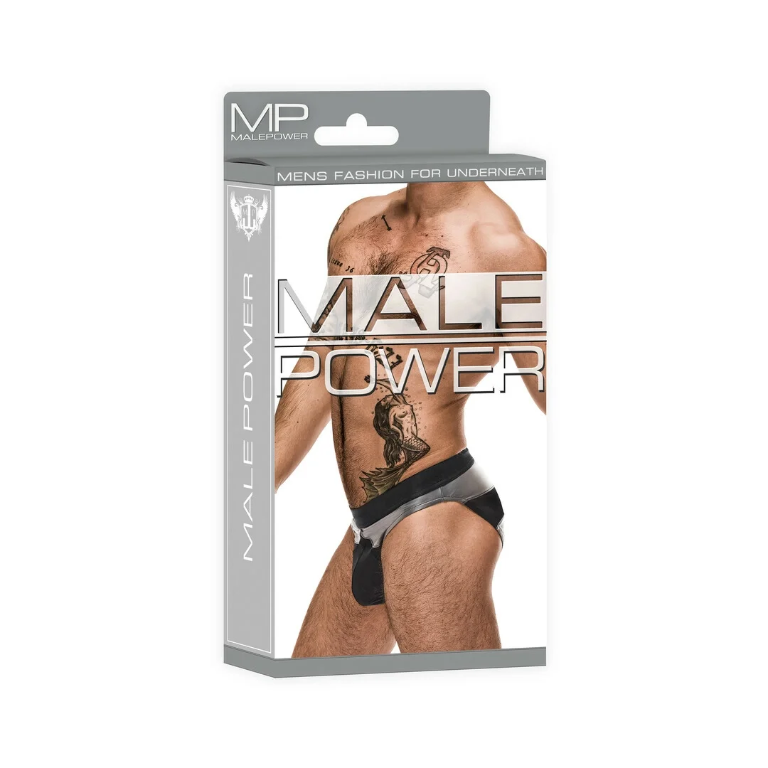 Male Power Iron Clad bikini S - siateczka, niski stan, elastyczny materiał — zdjęcie 2