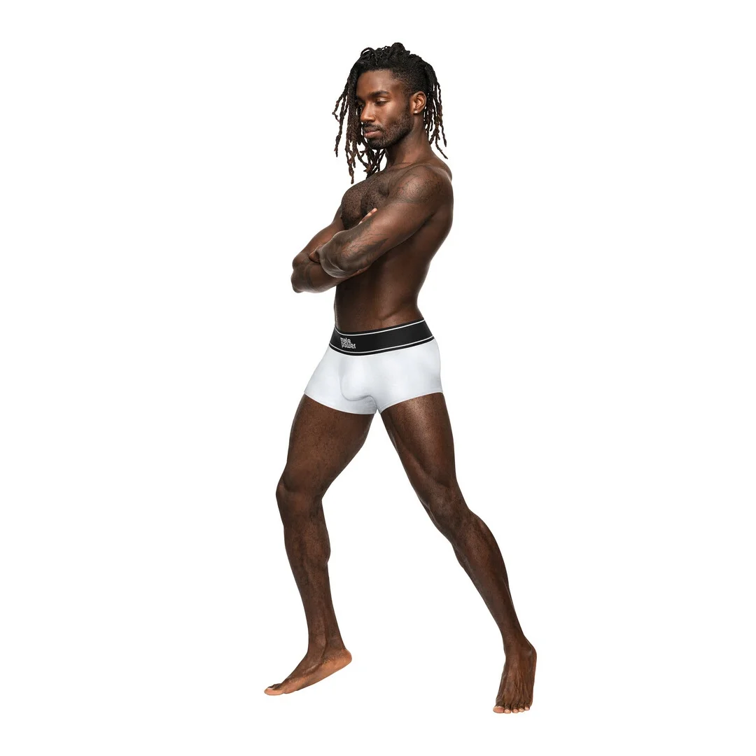 Male Power Modal Rib Pouch Short XL czarne szorty z kieszenią — zdjęcie 2